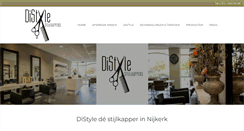 Desktop Screenshot of kapsalon-distyle.nl